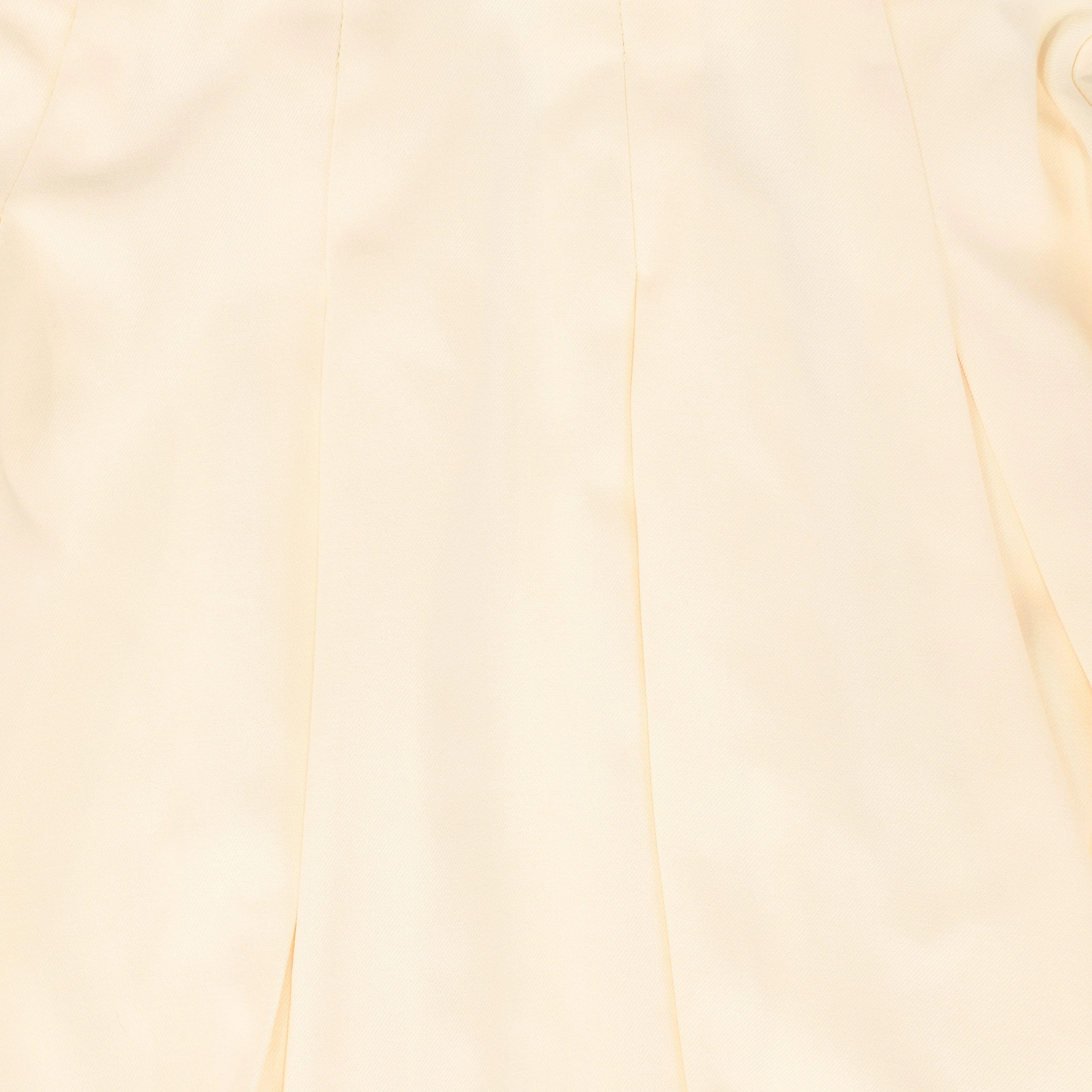 Bace Collection Cream Scallop Pleated Skirt [FINAL SALE] - Image 3