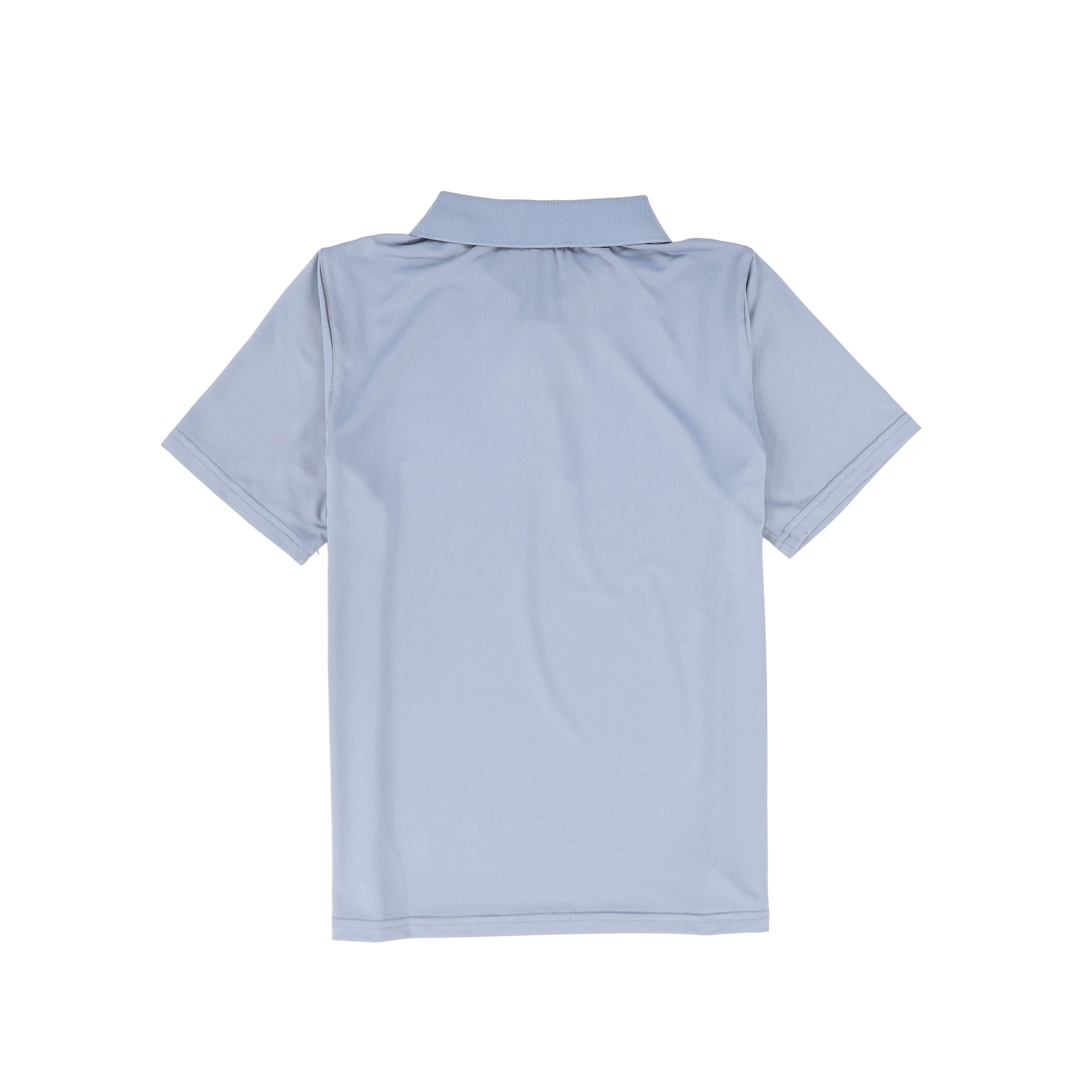 BACE COLLECTION DUSTY BLUE SS LOGO POLO [FINAL SALE] - Image 2