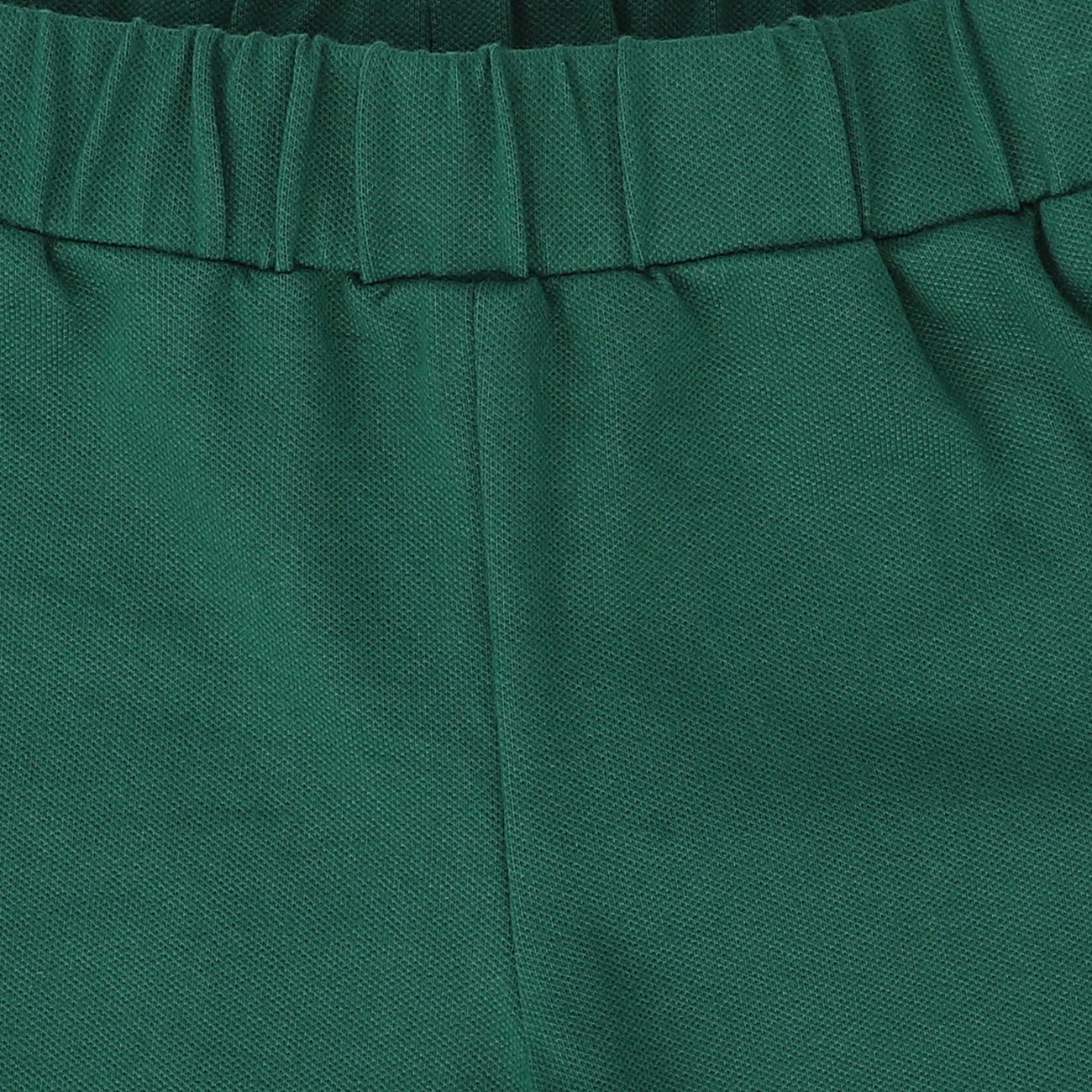 BACE COLLECTION GREEN PIQUE TRACK SHORTS [FINAL SALE] - Image 3