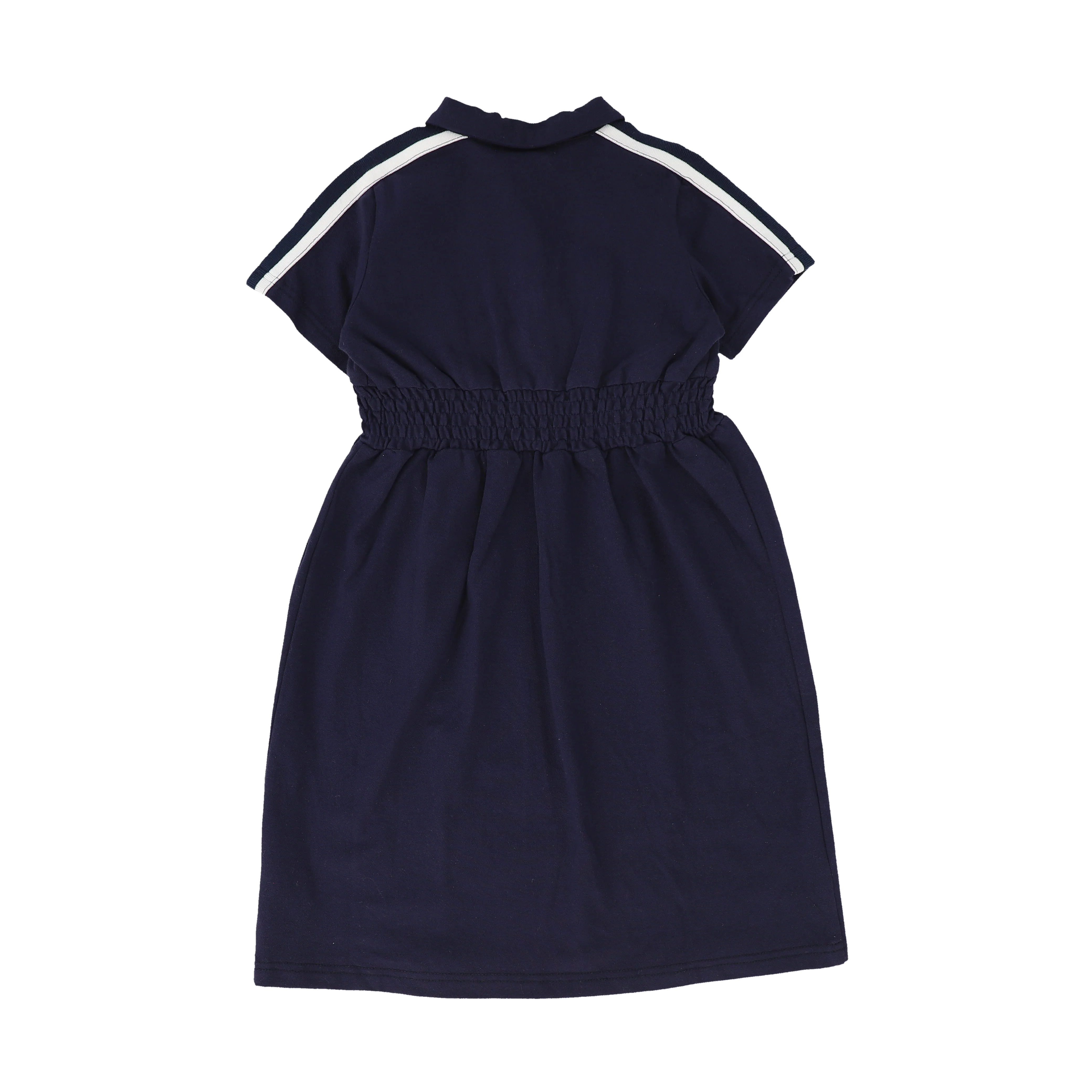 BACE COLLECTION NAVY PIQUE VARSITY SS DRESS [FINAL SALE] - Image 2