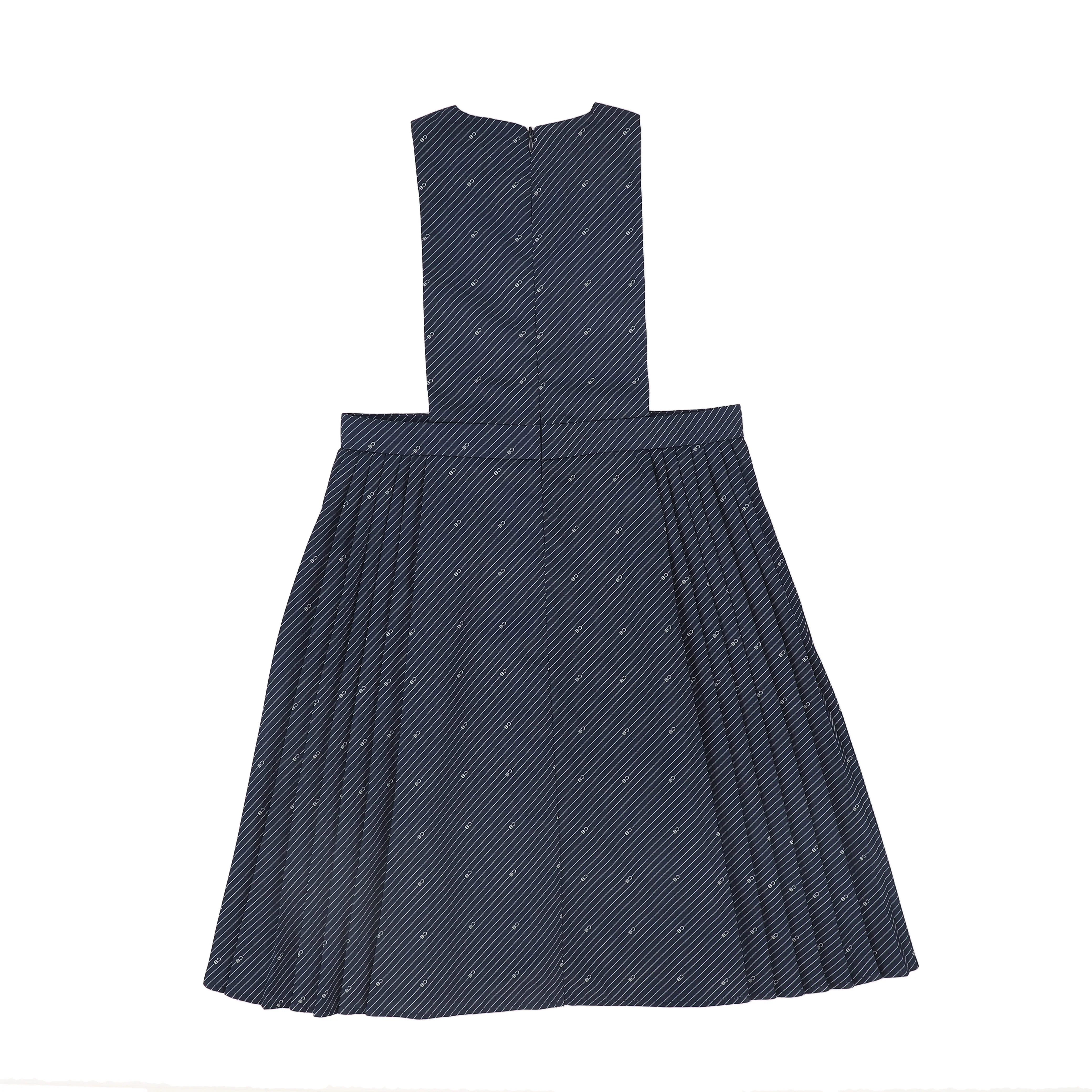 BACE COLLECTION NAVY STRIPED LOGO JUMPER [FINAL SALE] - Image 2