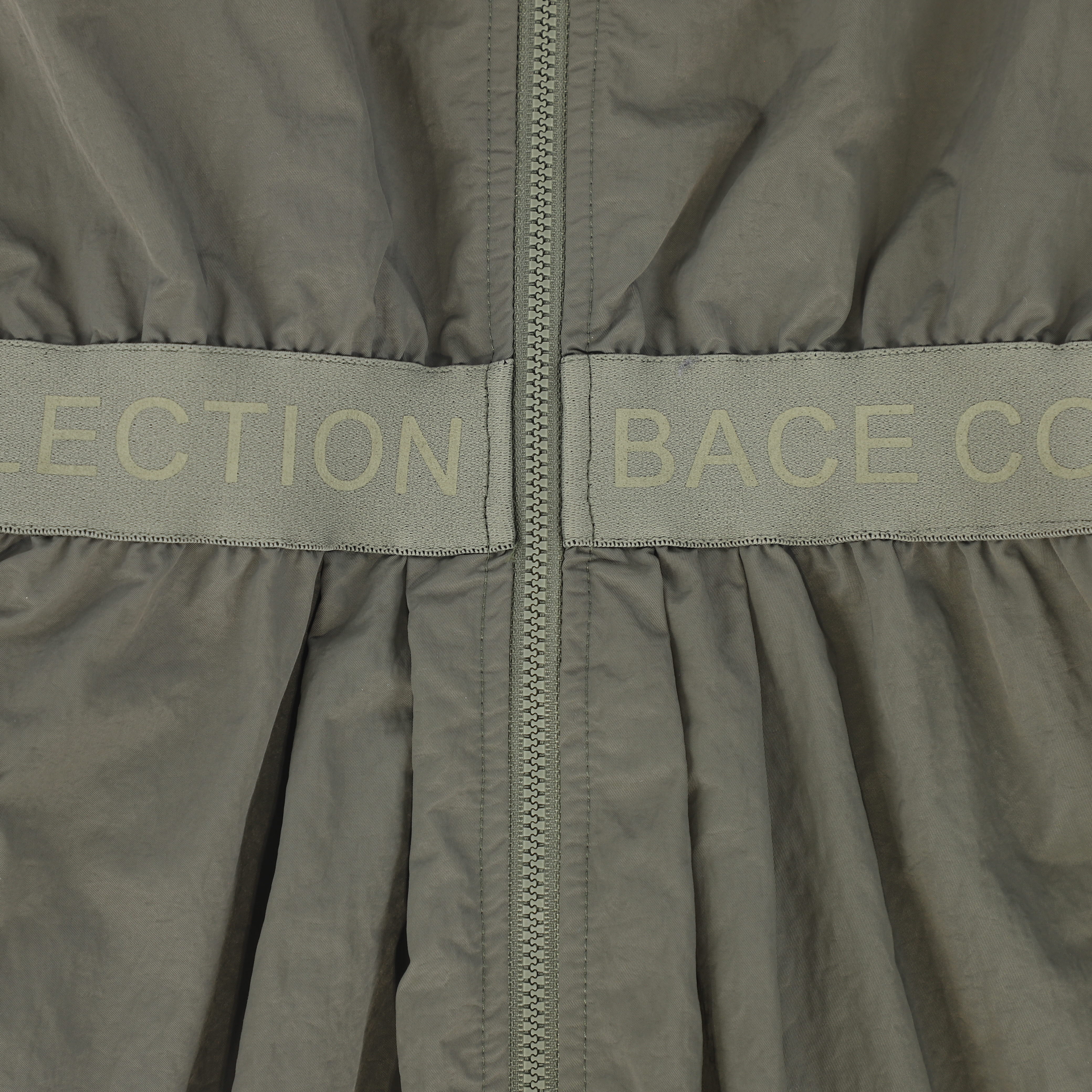 BACE COLLECTION OLIVE ZIPPER CARGO JUMPER [FINAL SALE] - Image 3