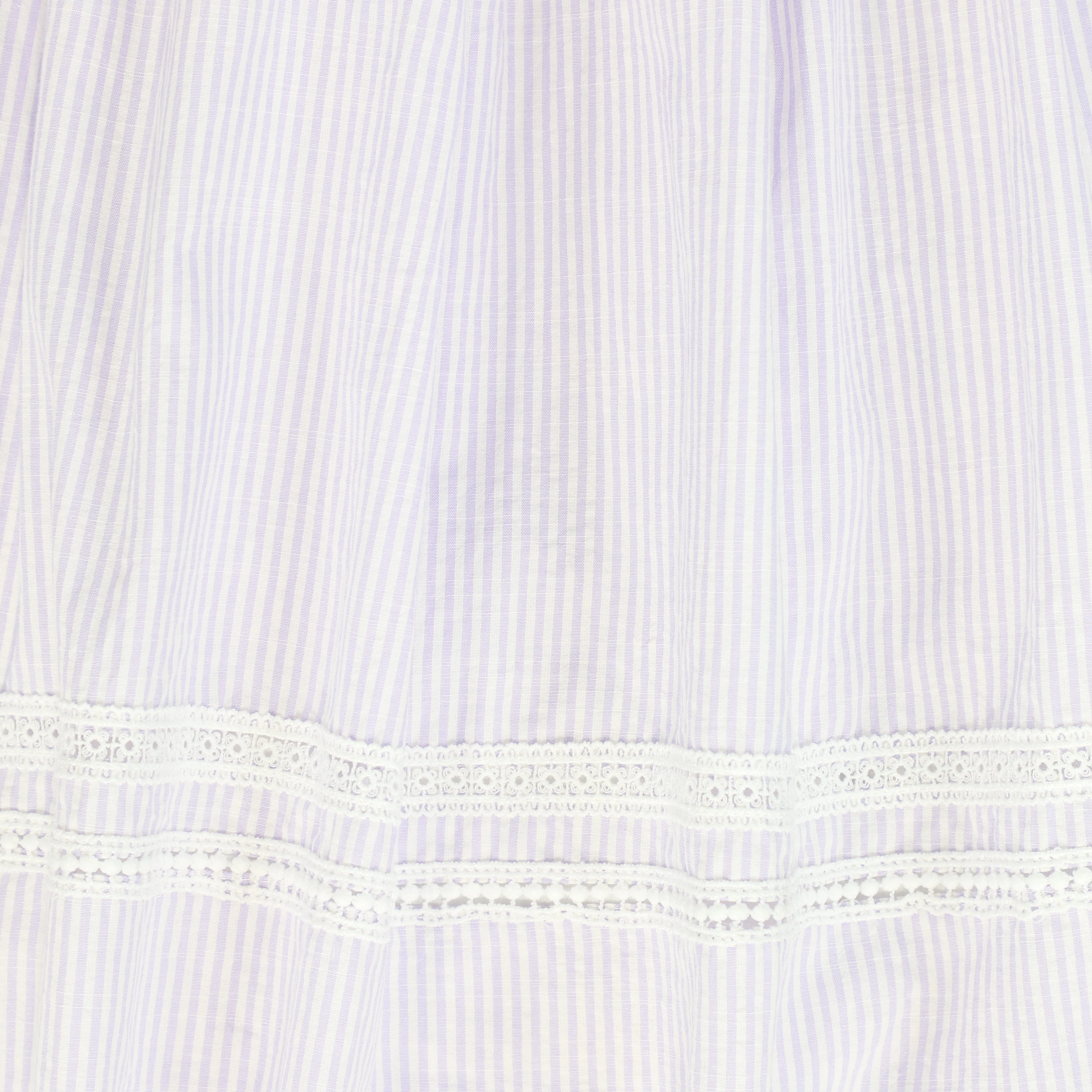 BAMBOO LILAC SMOCKED STRIPED SKIRT [FINAL SALE] - Image 4