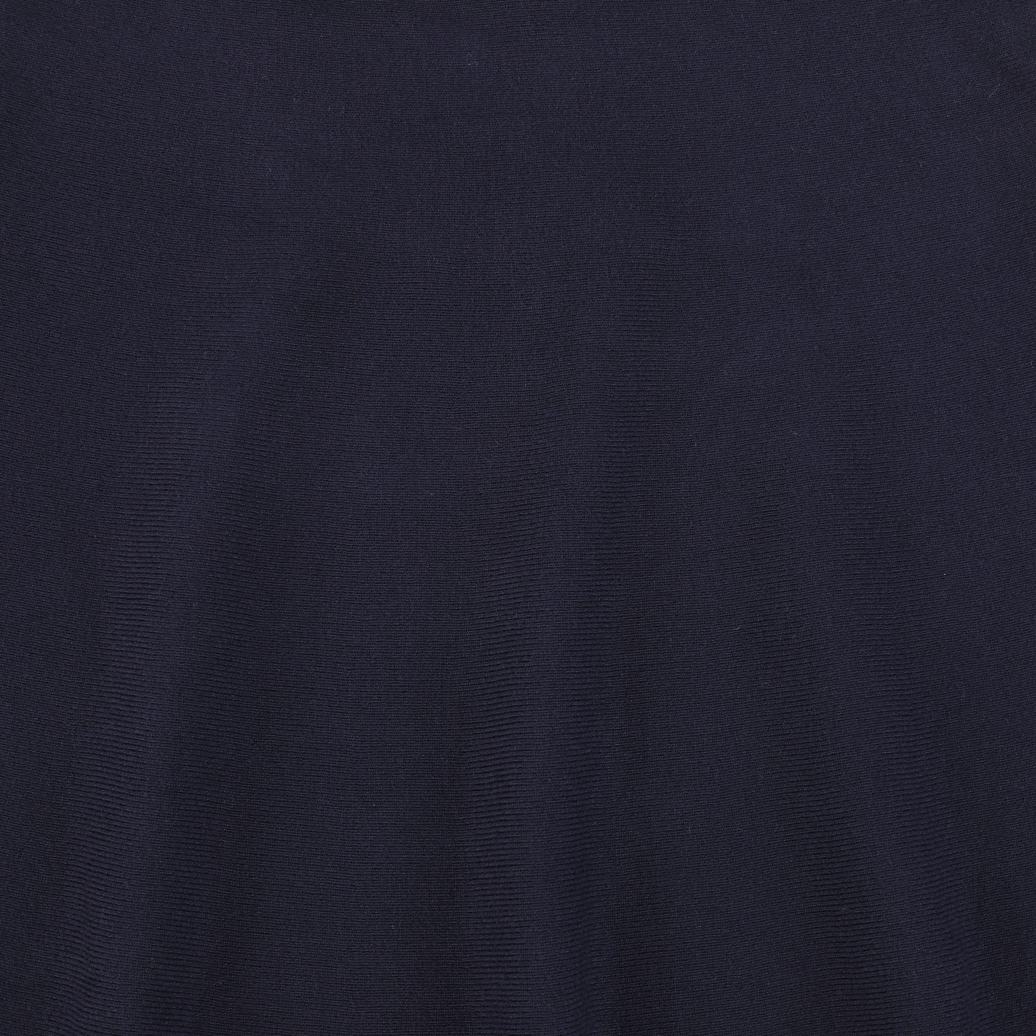 Bamboo Navy Knit Seam Flare Skirt [FINAL SALE] - Image 3