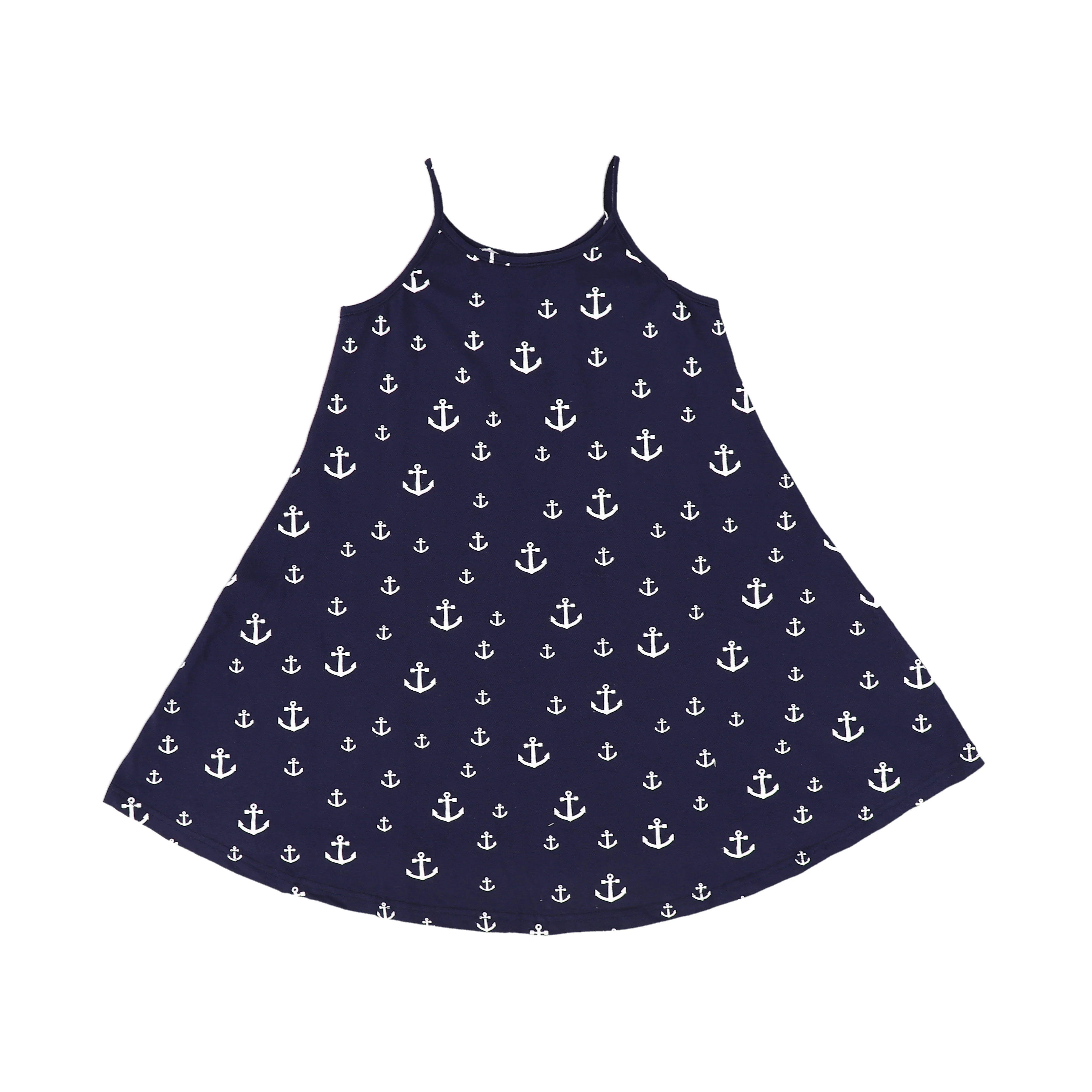 BAMBOO NAVY PRINTED ANCHOR JUMPER [FINAL SALE] - Image 2