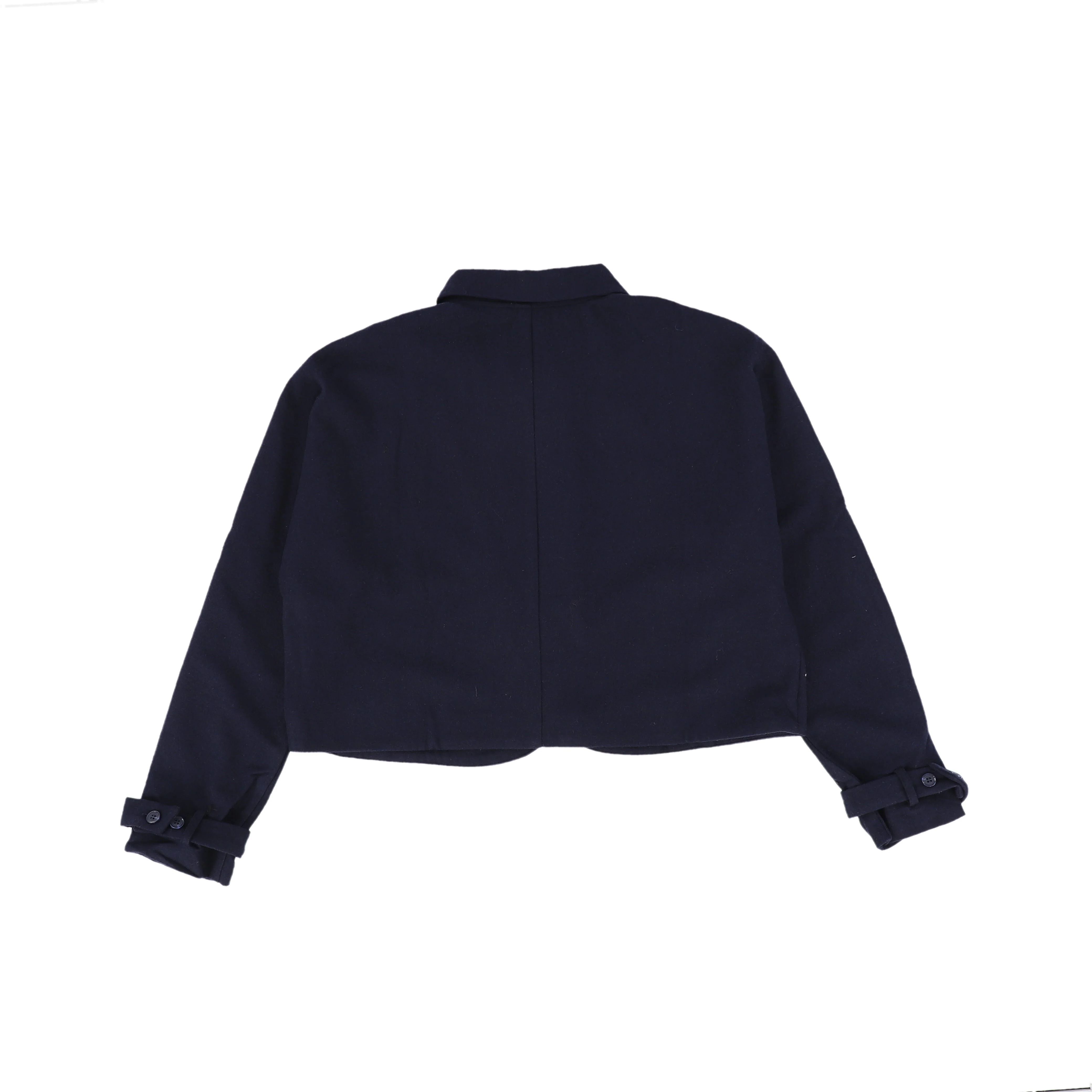 Bamboo Navy Wool Jacket [FINAL SALE] - Image 2