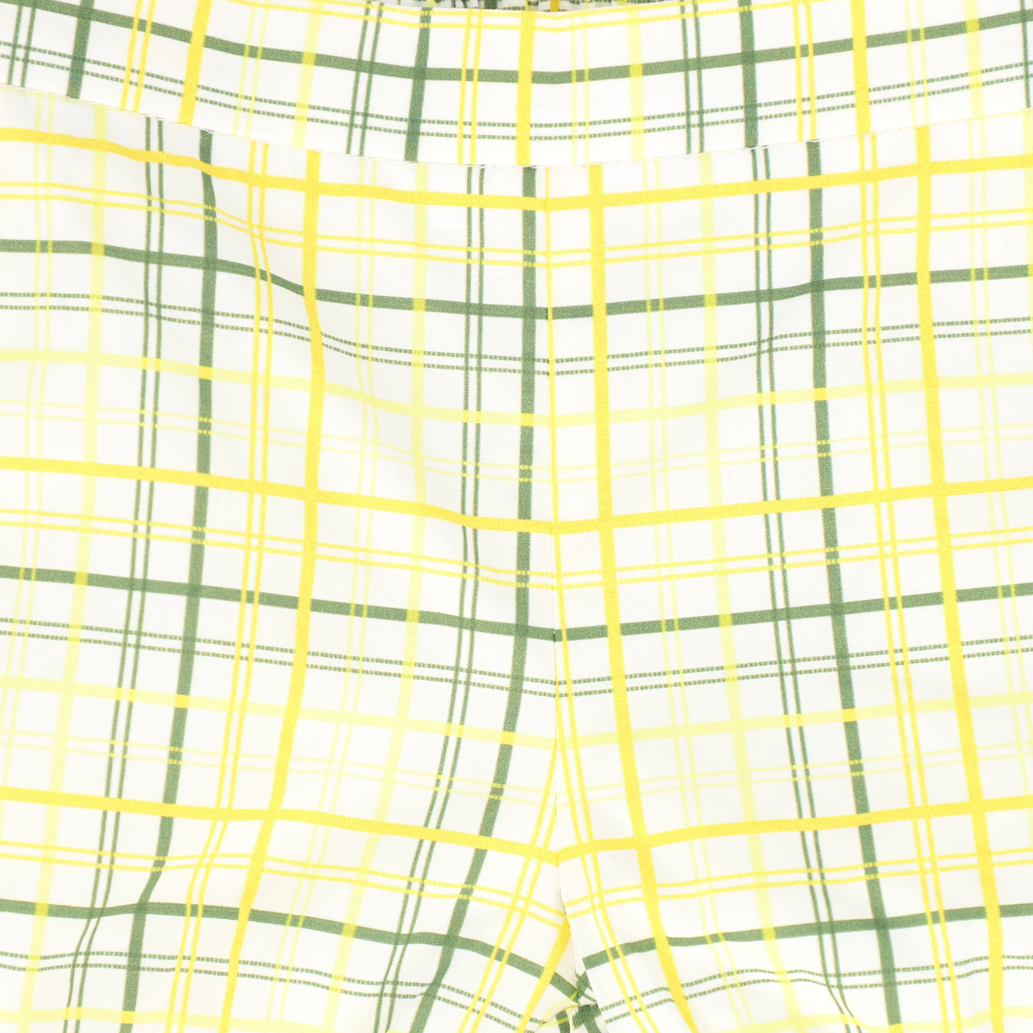 BAMBOO YELLOW PLAID SAILOR COLLAR SET [FINAL SALE] - Image 3