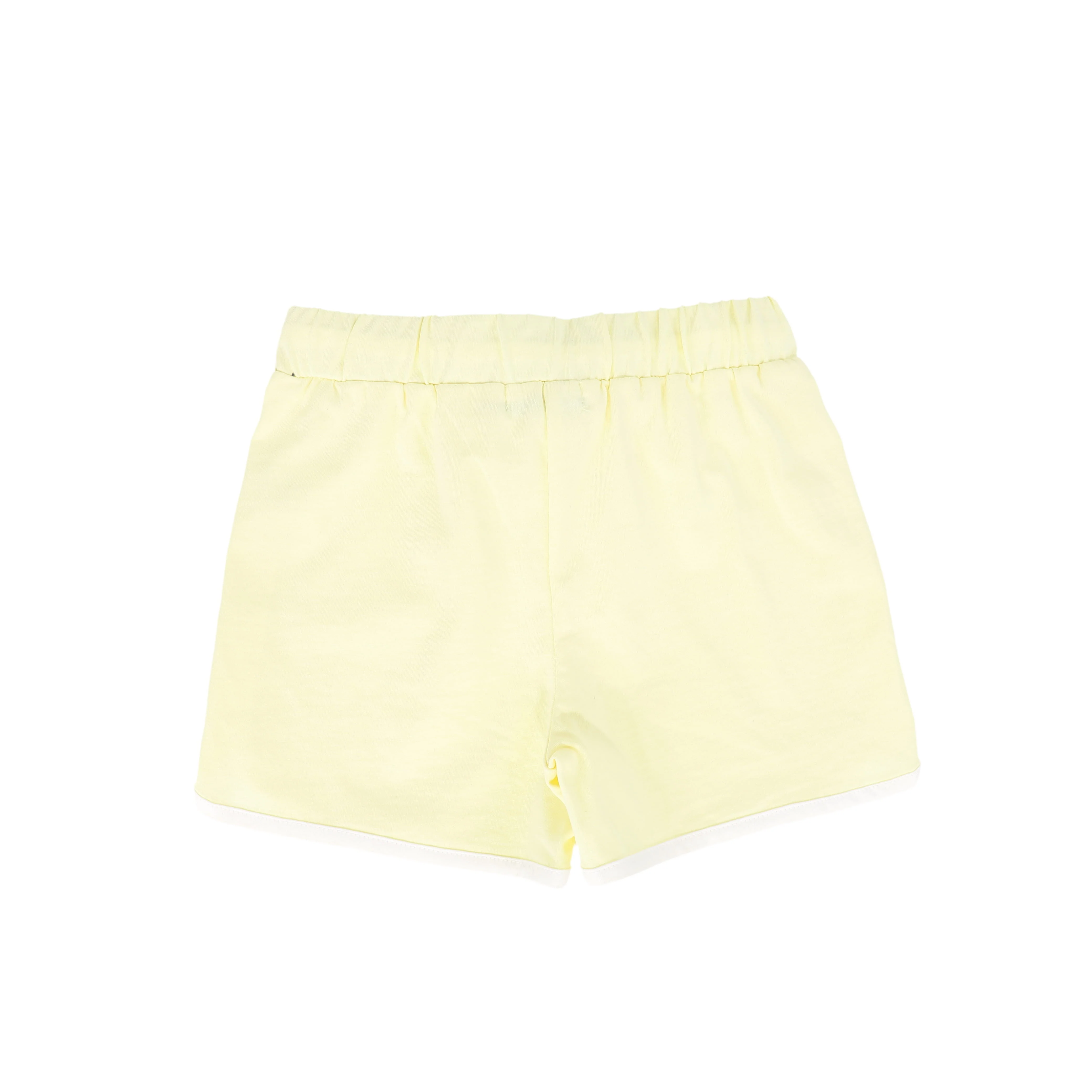 BAMBOO YELLOW TRIM SHORTS [FINAL SALE] - Image 2