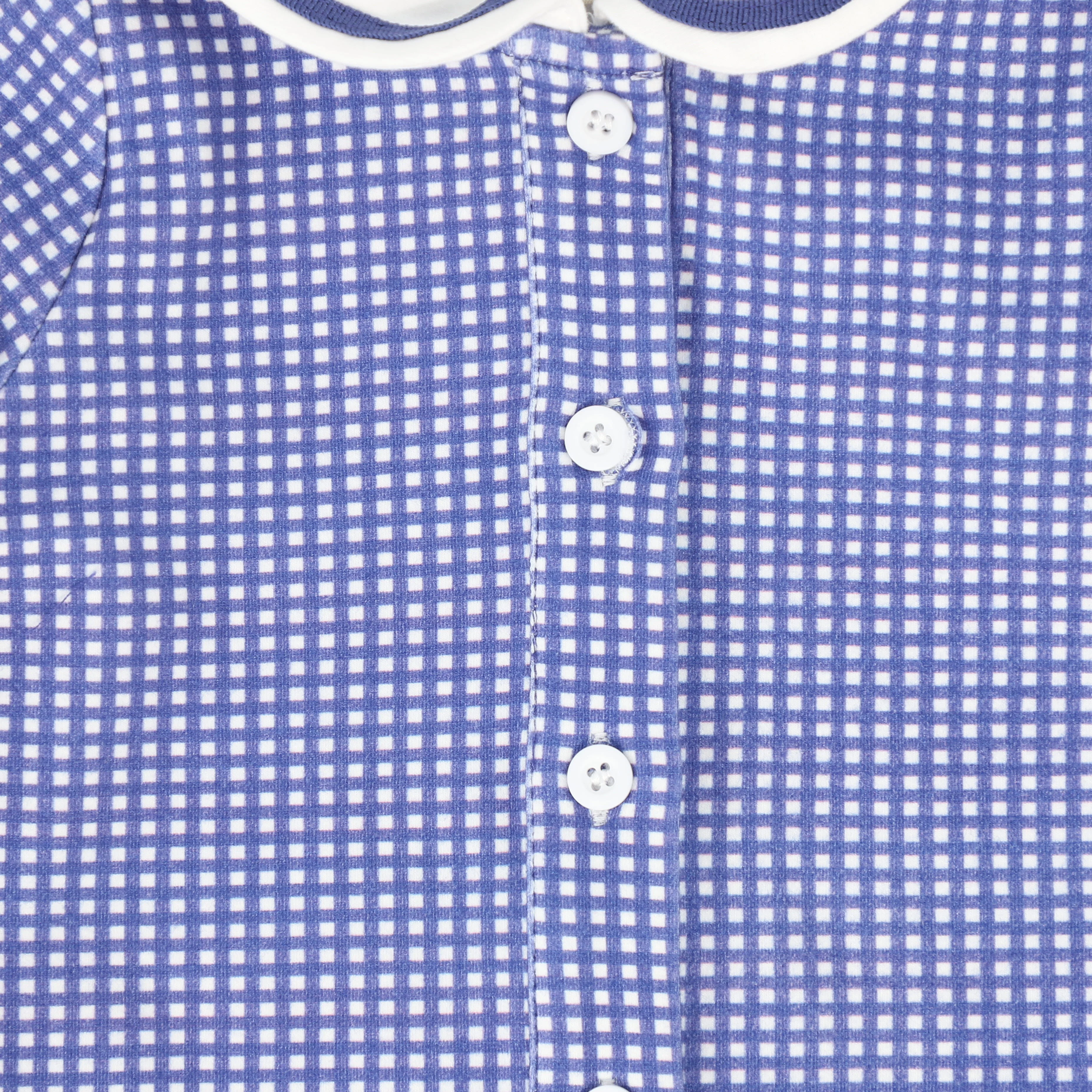 BEBE JOLEE ROYAL GINGHAM COLLAR PAJAMA SET - Image 3