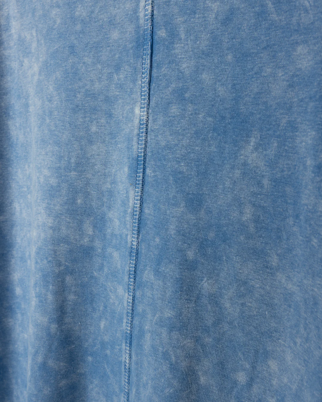CABANA LIGHT BLUE MINERAL WASH A-LINE SKIRT [FINAL SALE] - Image 2