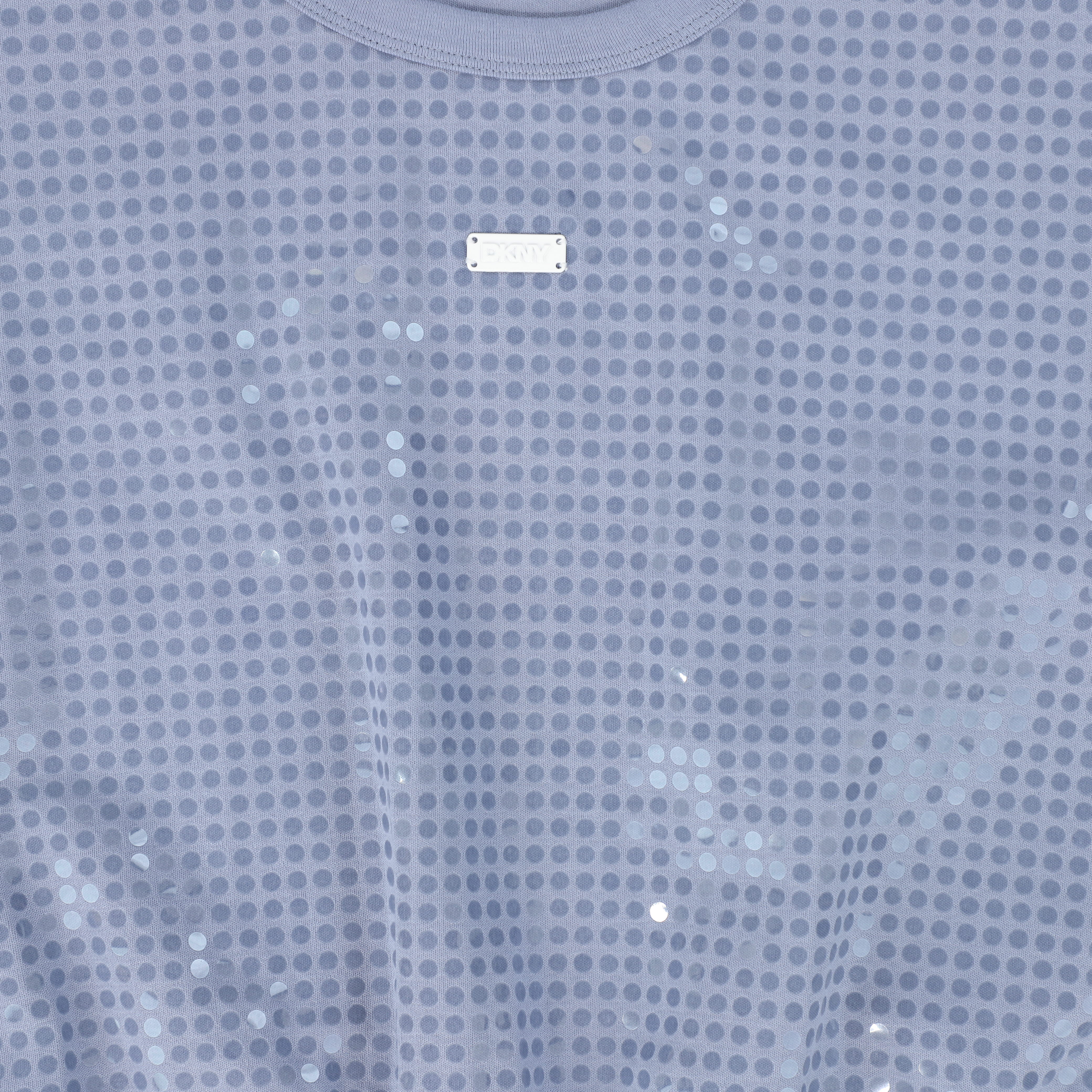 DKNY BLUE METALLIC CIRCLE SWEATSHIRT [FINAL SALE] - Image 3