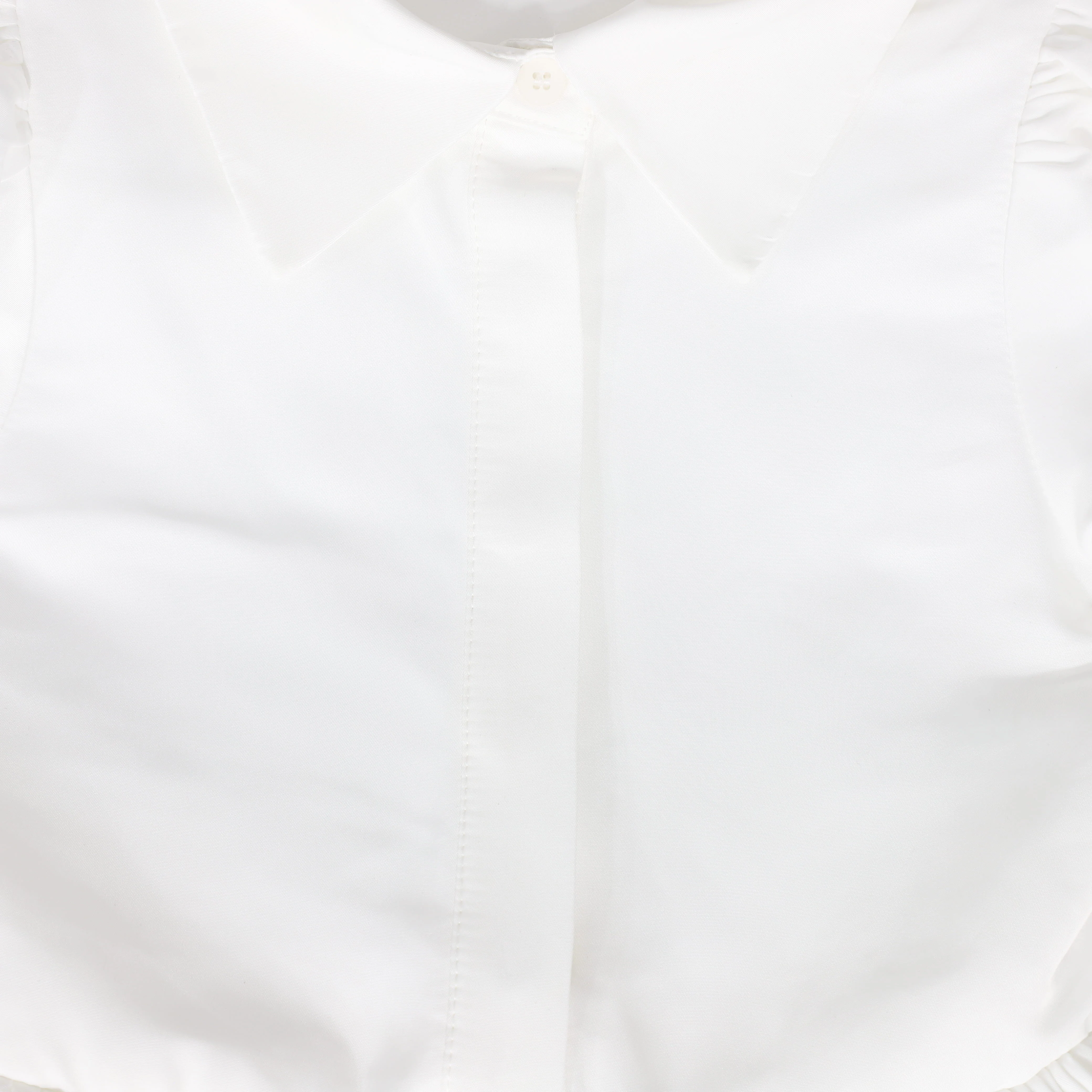 FRANCESCA GUILIANO IVORY COLORBLOCK COLLAR GOWN - Image 3