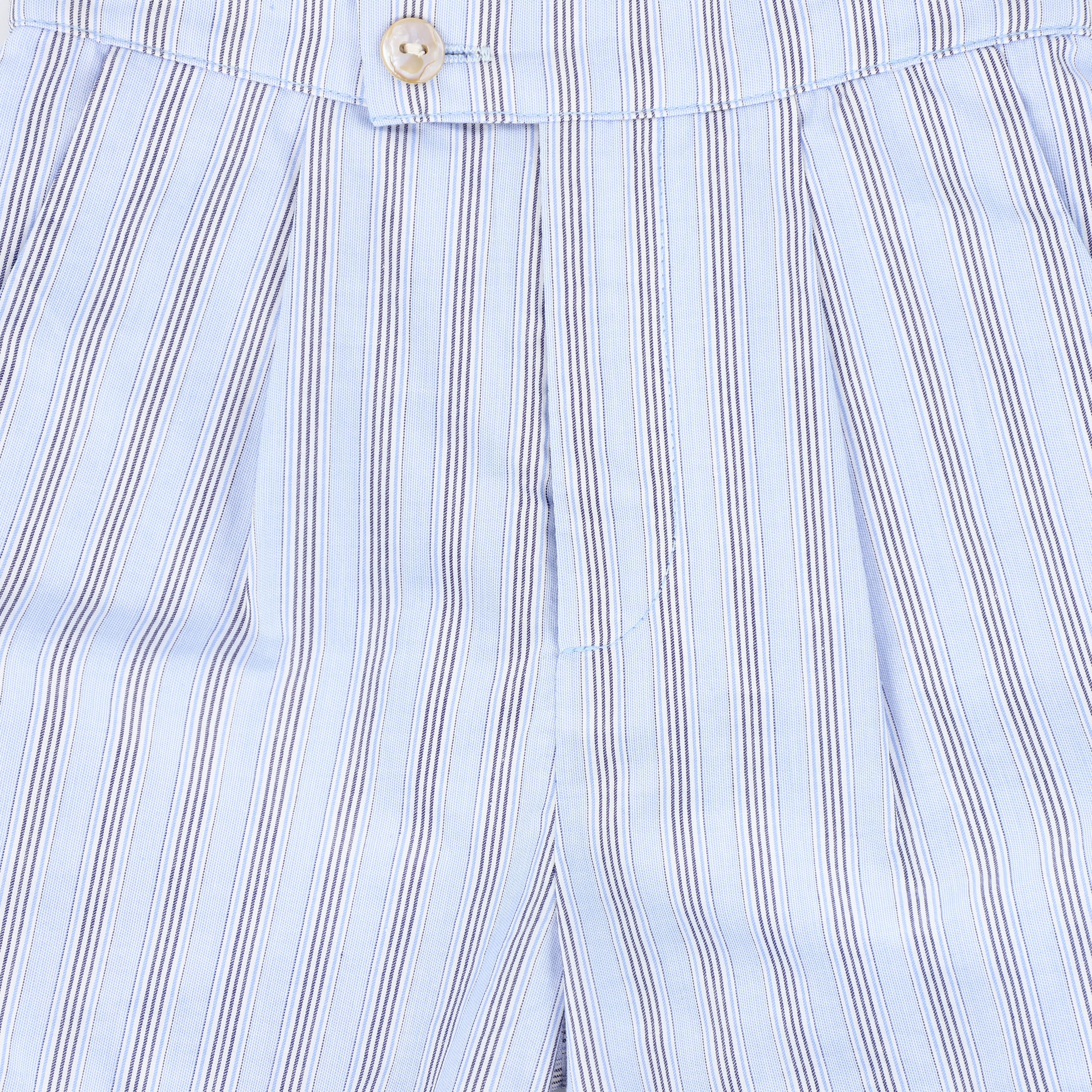 LE BOURDON BLUE DOUBLE STRIPE SHORTS [FINAL SALE] - Image 3
