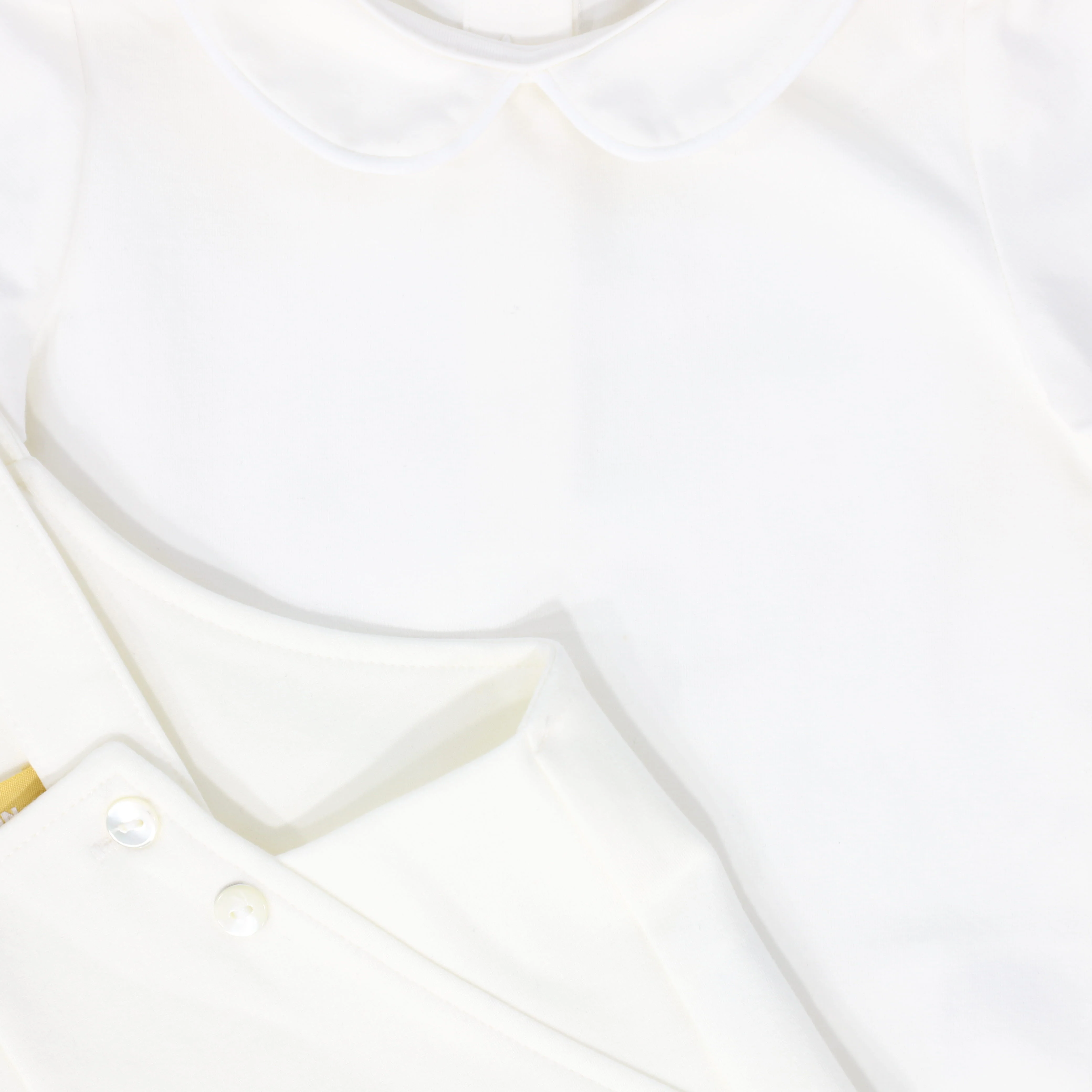 LE BOURDON IVORY BUTTON OVERALL SET [FINAL SALE] - Image 2