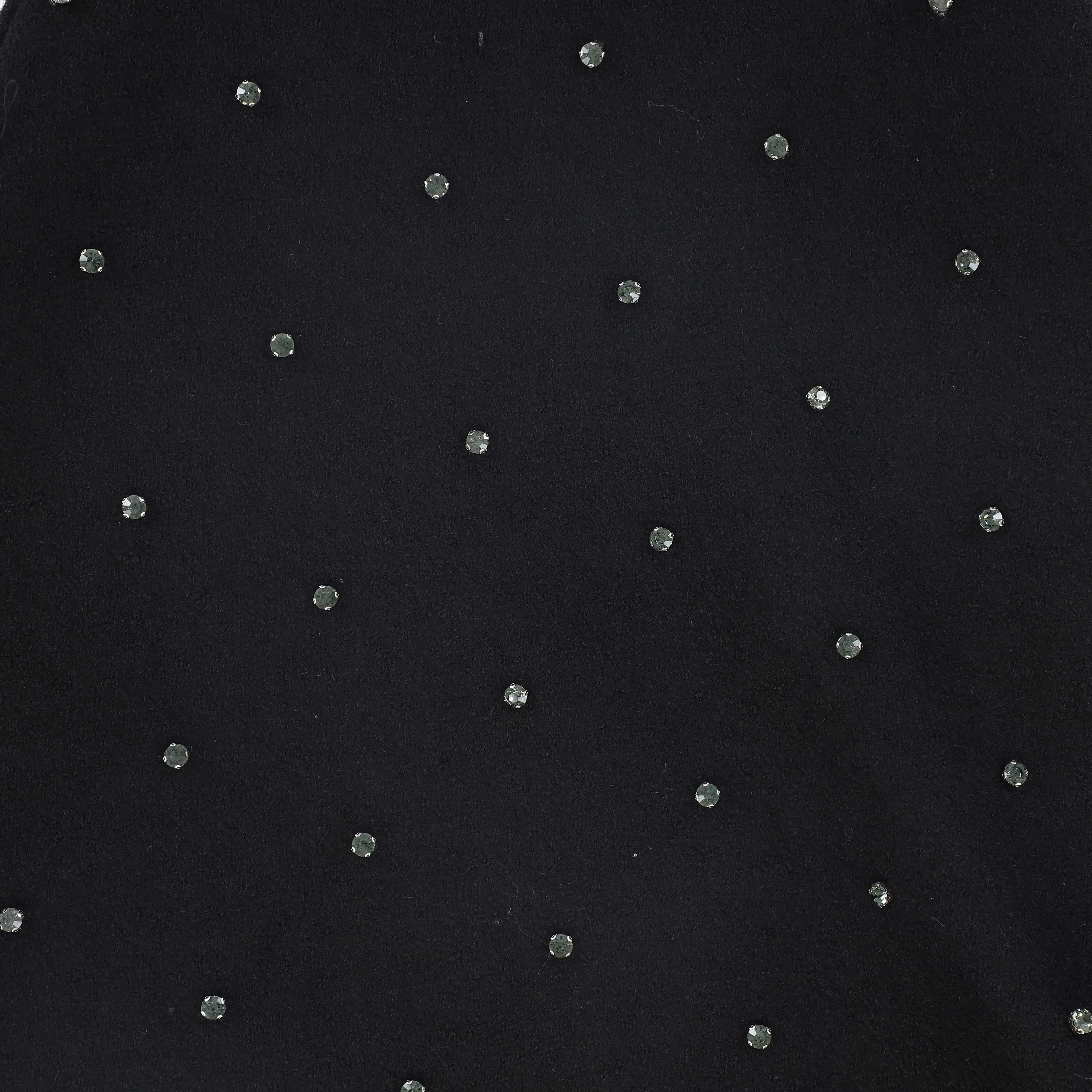 VALENTINA BLACK JEWEL WOOL MIDI SKIRT [FINAL SALE] - Image 3