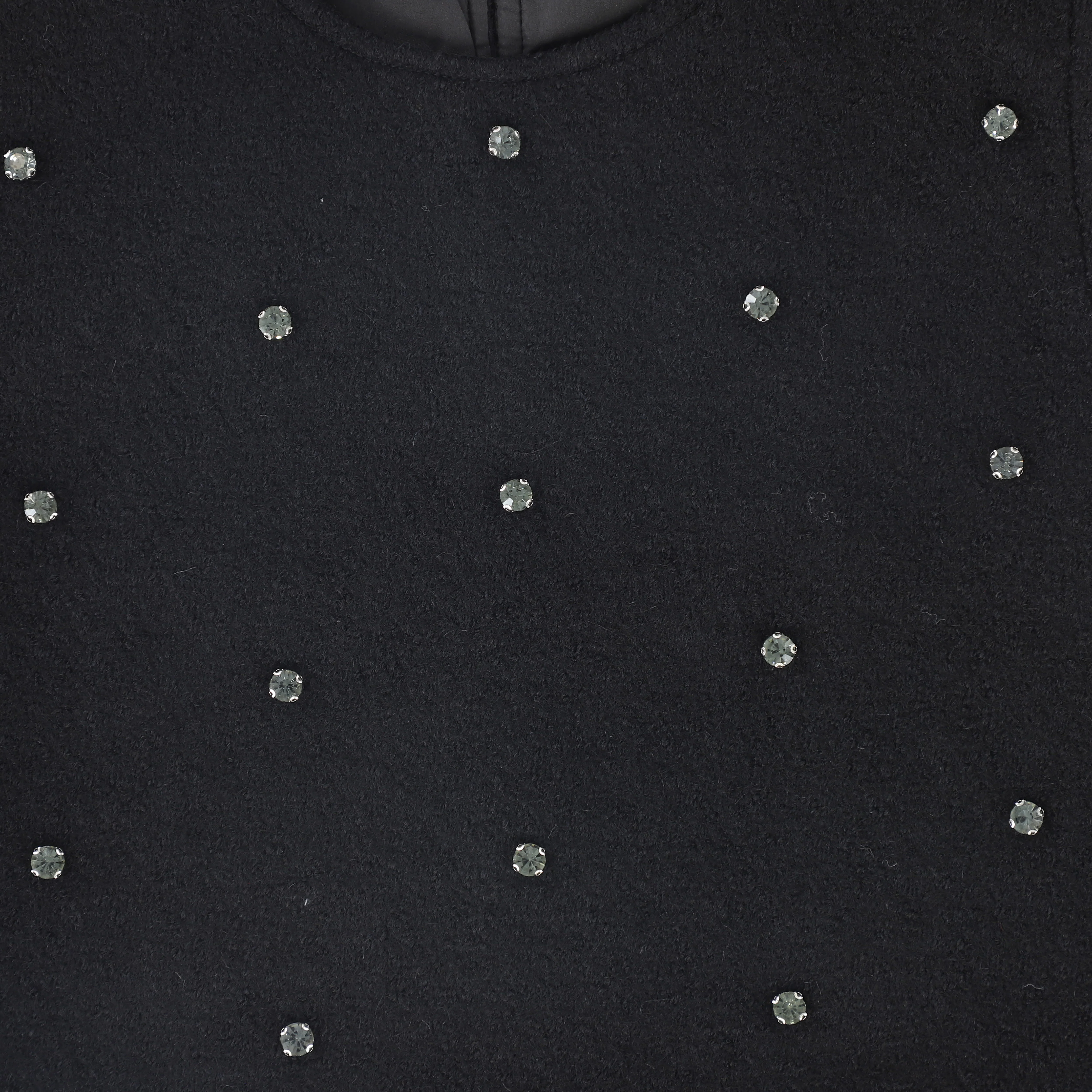 VALENTINA BLACK JEWEL WOOL VEST [FINAL SALE] - Image 3