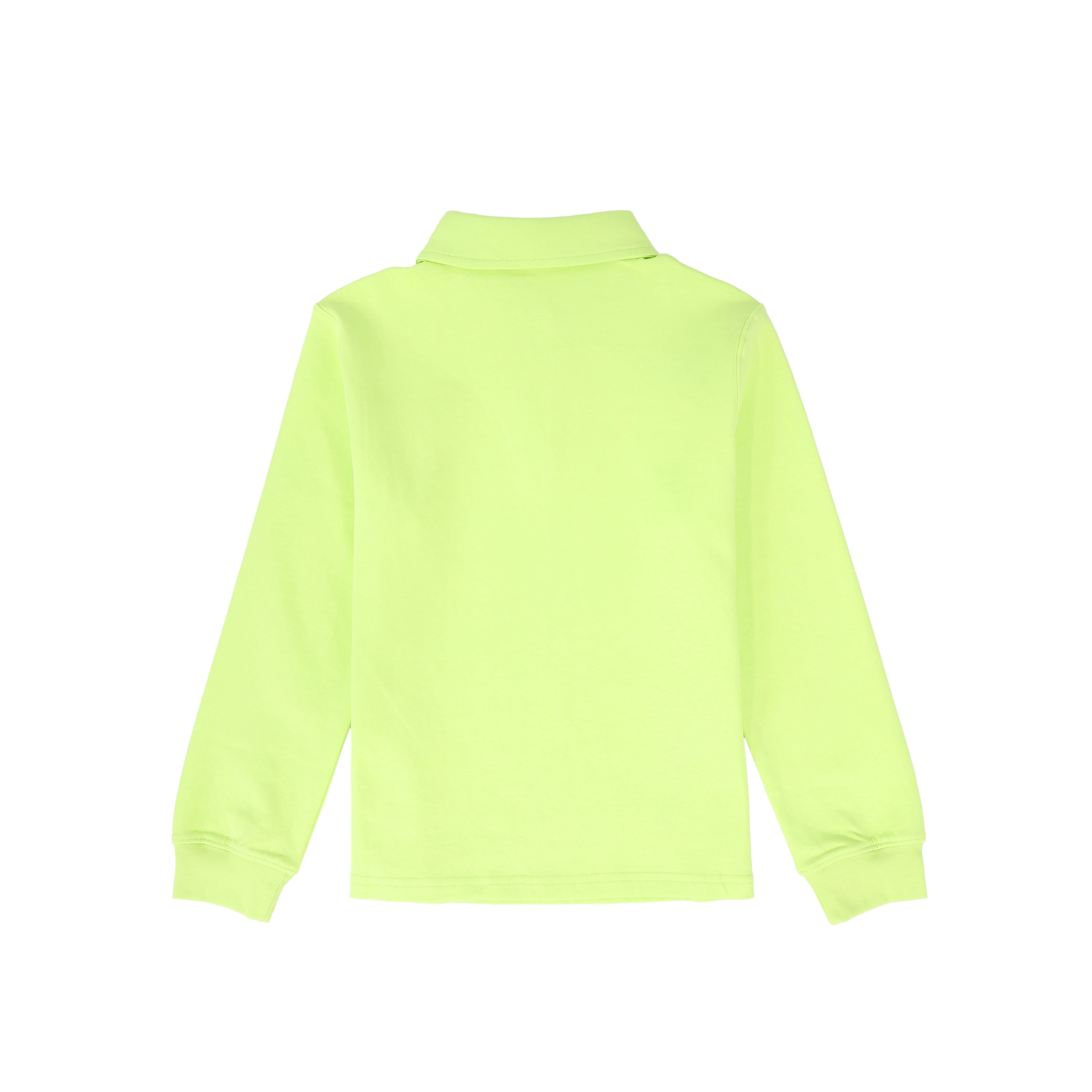 VALENTINA LIME EMBROIDERED HEART POLO [FINAL SALE] - Image 2