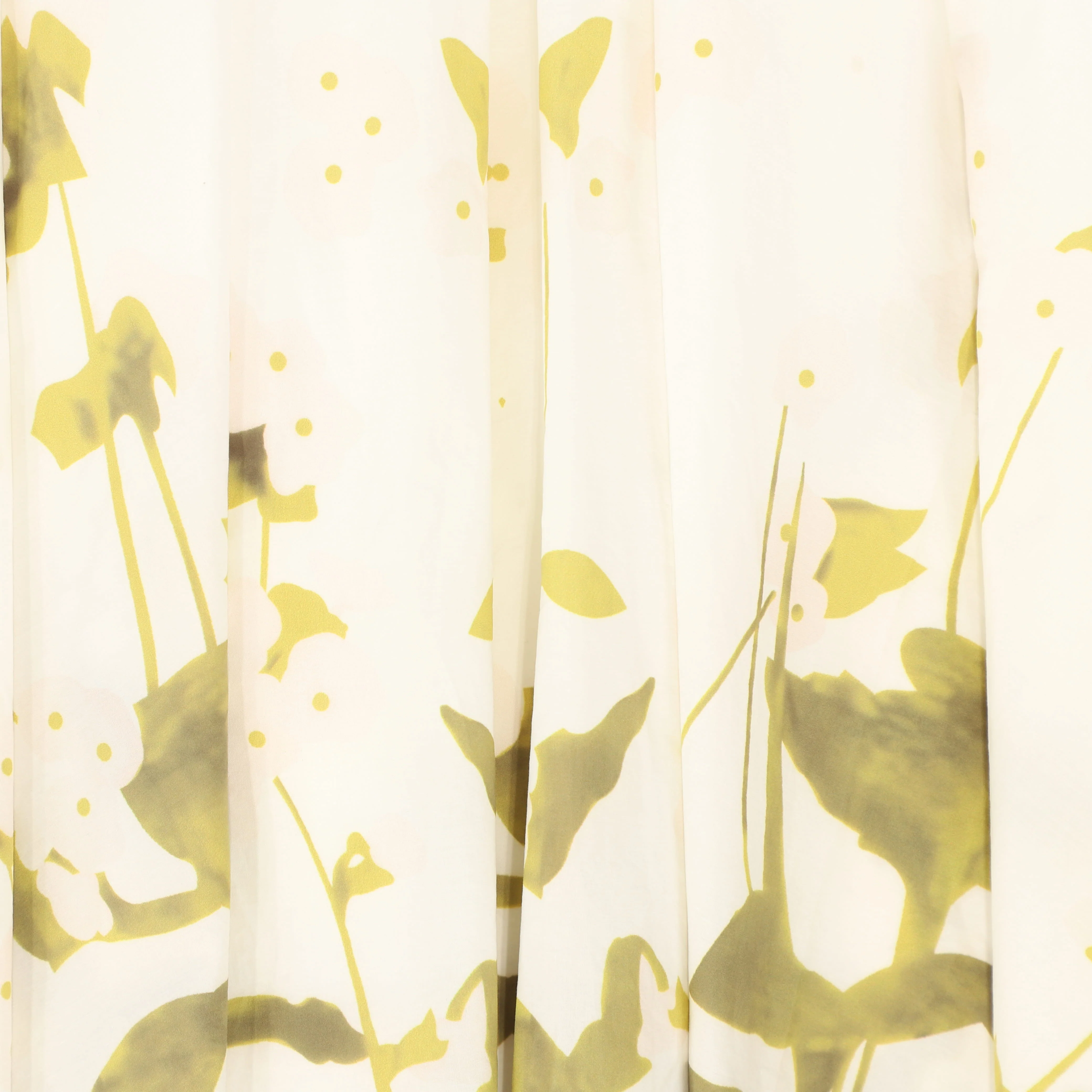 VALENTINA WHITE FLOWER PRINT SKIRT [FINAL SALE] - Image 3