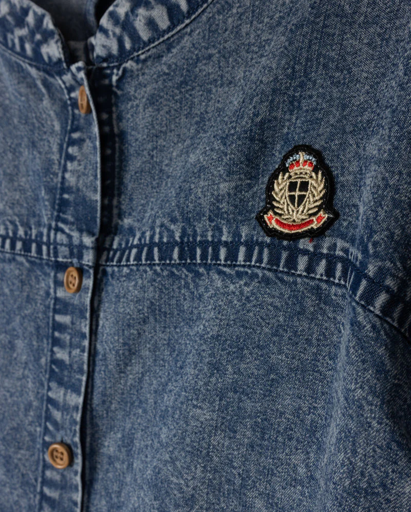 VIBE DENIM CHAMBRAY JUMPER AND JACKET SET [FINAL SALE] - Image 2