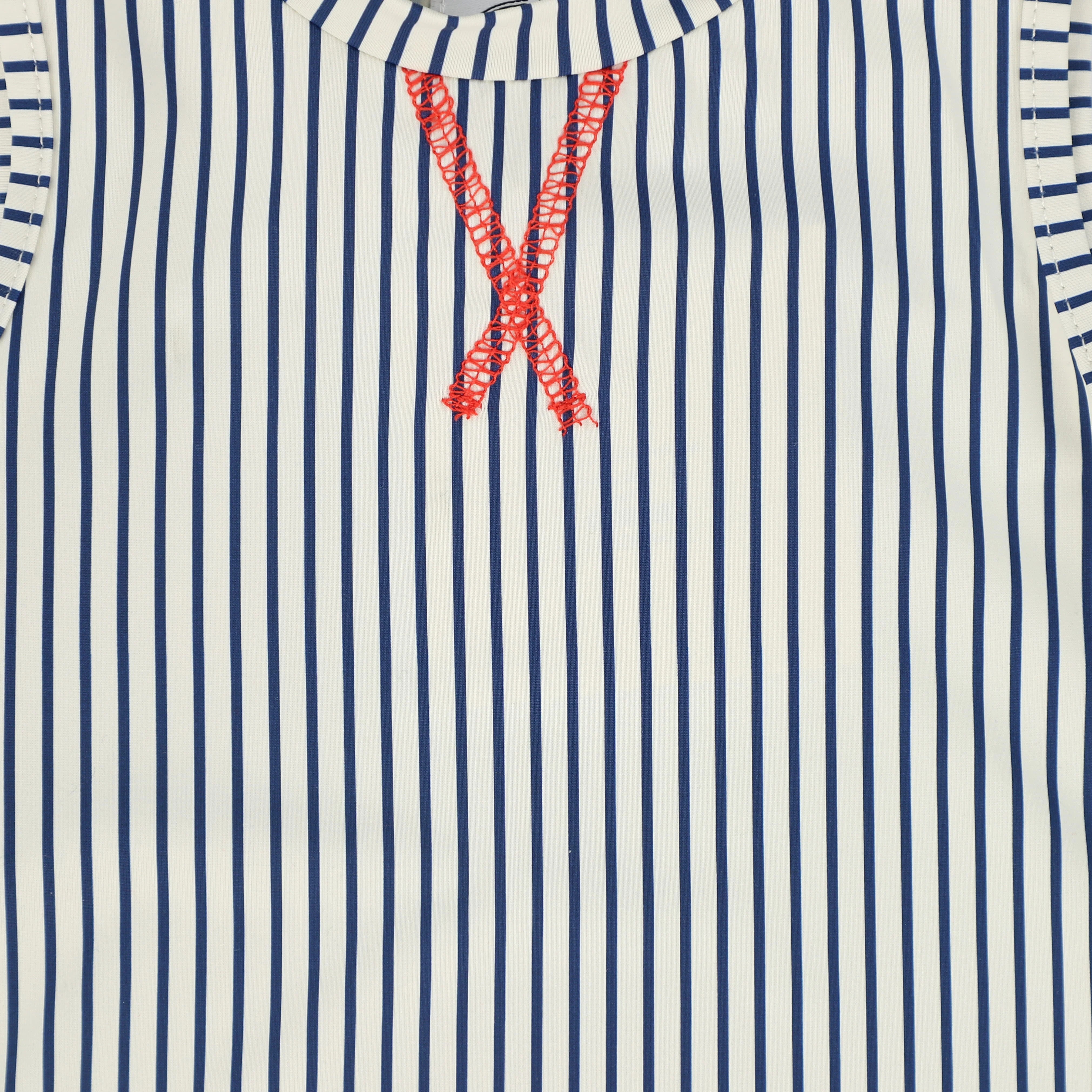 WATER CLUB WHITE/BLUE THIN STRIPED TANK SET - Image 3