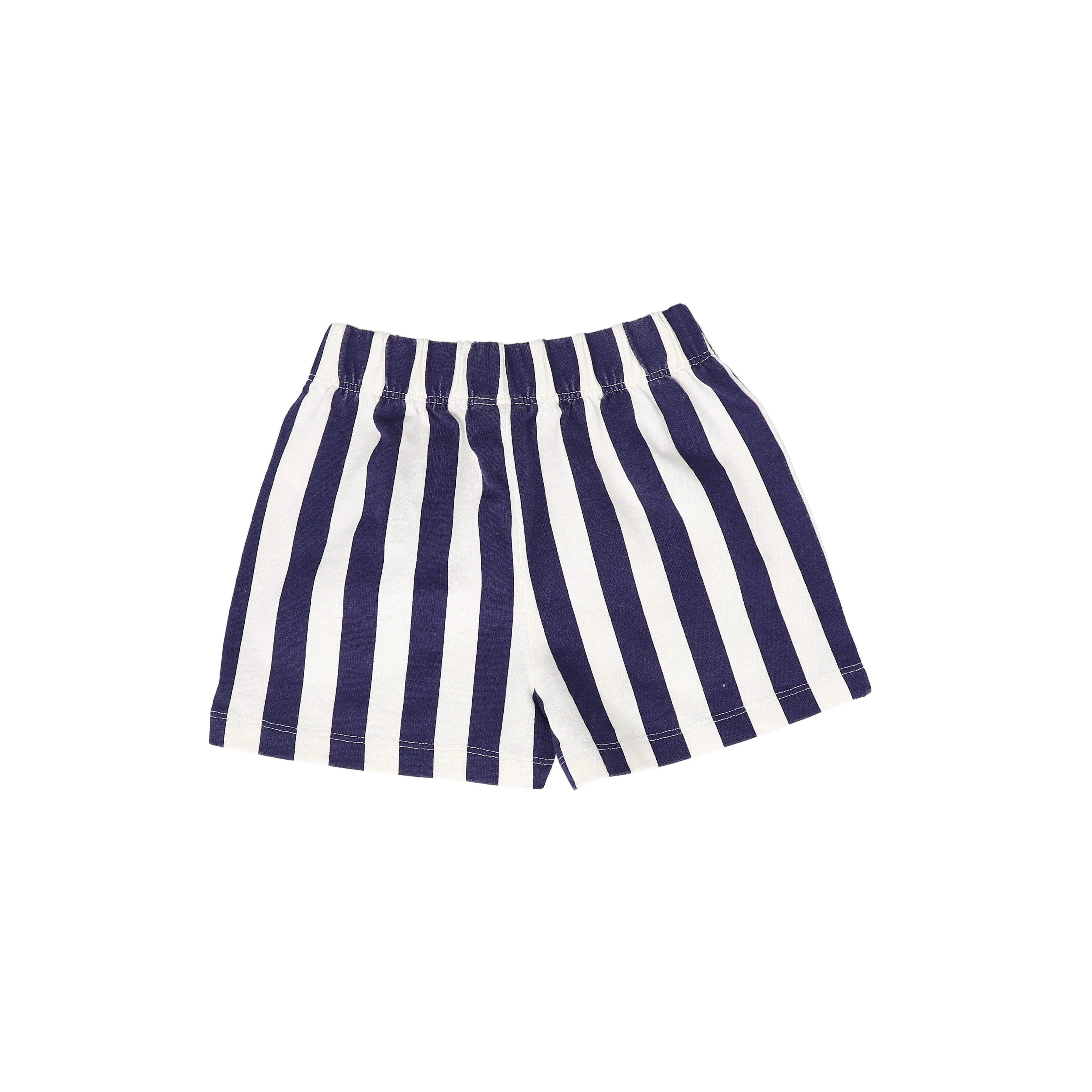 WYNKEN NAVY/WHITE STRIPED SHORTS [FINAL SALE] - Image 2